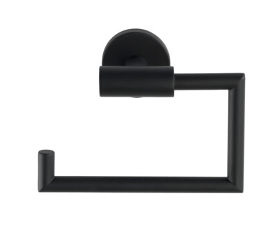 WENKO Toiletten Papier Halter Klo Rrollen BOSIO Black Bad Gäste WC Accessoires