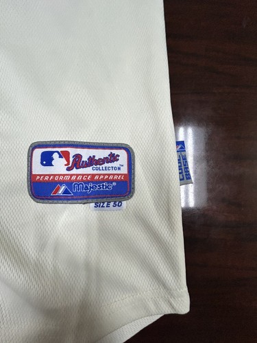 san francisco giants jersey #18 majestic cool base Size 50 - Picture 2 of 3