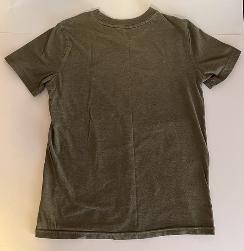 Cat and Jack Dinosaur On A Scooter T-Shirt Olive Green - Boys Size M 8/10 - Picture 6 of 8
