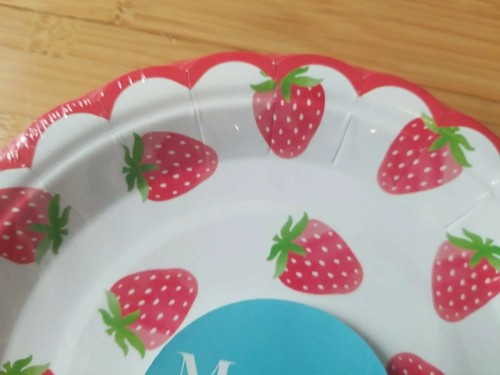 Martha Stewart 16 Desserts Paper Plates/Luncheon Dishes 7" Scalloped Edge, NEW - Picture 2 of 8
