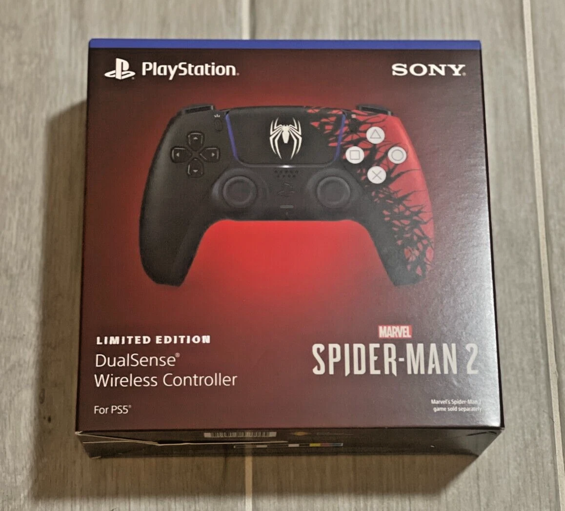 Controle Sony Dualsense para PS5 Wireless - Spider Man 2 Limited