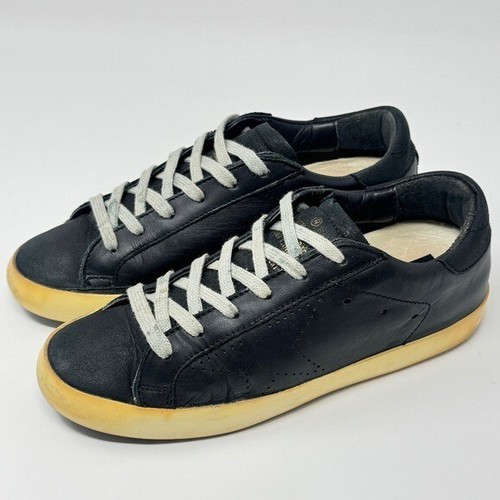 Authentic Golden Goose Superstar Sneakers Perforated Star Leather & Nubuck 35 - Picture 2 of 11