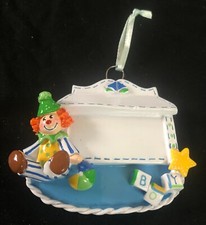 Personalized Baby Boy's 1st Christmas Ornament