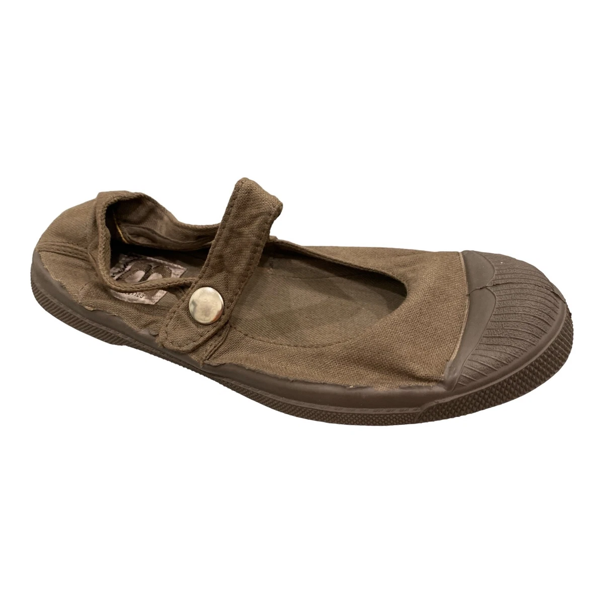 Bensimon Canvas Tennis Shoes Sneakers Euro Size 37 U.S. 6
