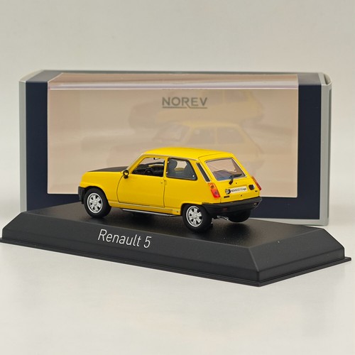 1/43 Norev Renault 5 Copa 1980 Yellow Diecast Model Cars Limited Collection - Picture 5 of 13