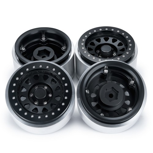 1:6 RC Rock Crawler 2.9 Inch Rubber Tires/Wheel Rim for Axial SCX6 AXI05000 Car - Picture 10 of 34