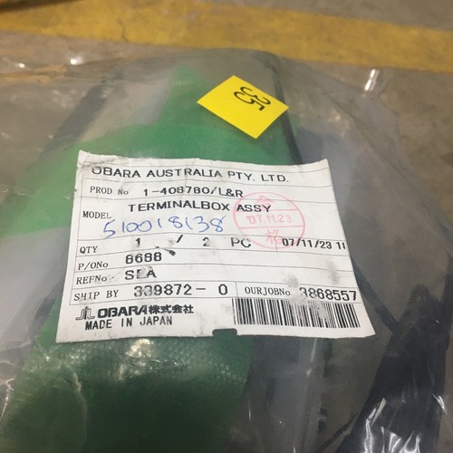 MONTAJE CAJA TERMINAL OBARA AUSTRALIA 1-408780/L&R - Imagen 2 de 5