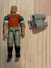Vtg Gi Joe Topside V1 Navy Assault Seaman 3.75" Action Figure Arah Hasbro 1990 2