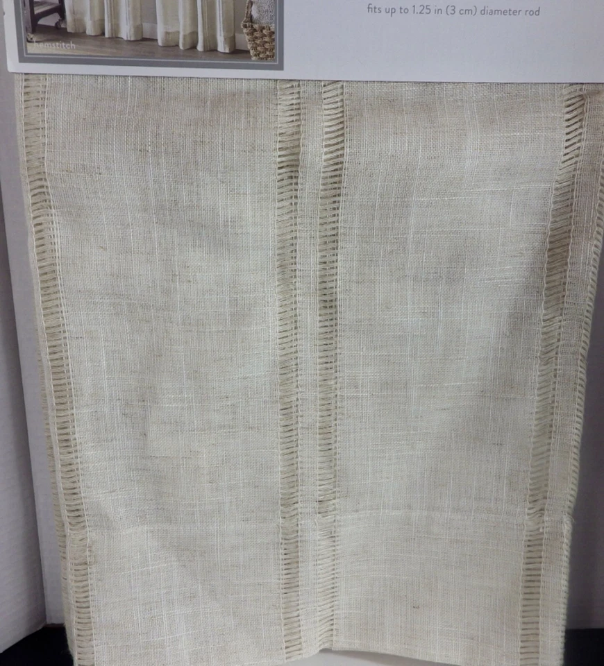 Paneles de bolsillo de dos varillas color tostado Peri Home Lite 38 pulgadas X 63 pulgadas totalmente nuevos Foto 3 de 4