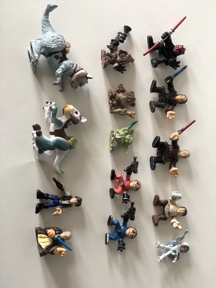 Star Wars Galactic Heroes Lote De 50+ Figuras De Colección Hasbro Azul Snaggletooth Pascua Foto 4 de 4