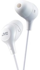 JVC HAFX38W Marshmallow Earphones White  Used Very Good Headphone White, In