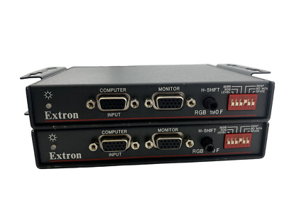 Lot 2x Extron RGB 190F Universal Computer Video Interface