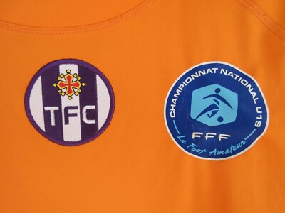 Maillot goal TFC TOULOUSE porté n°16 KAPPA U19 orange shirt camiseta