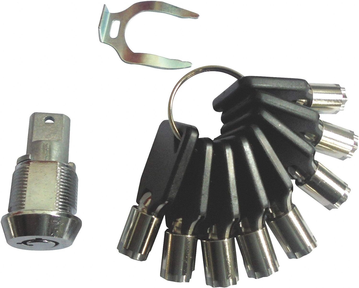 Westward Cabinet Lock Set with 1 Lock and 8 Keys TTLK003G  