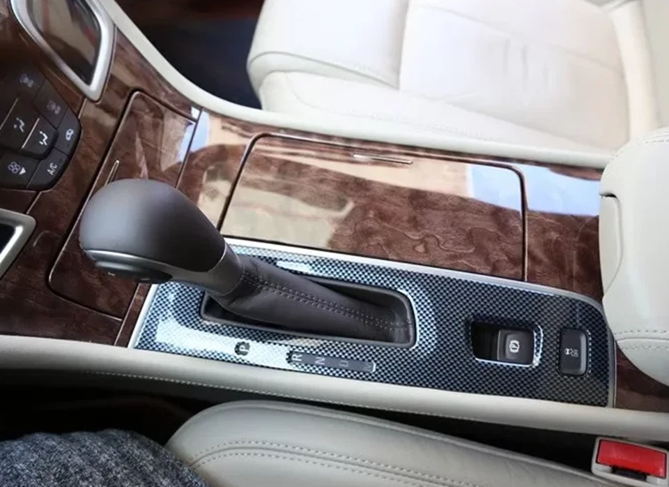 Kit de cubierta interior de auto de fibra de carbono negro de 9 piezas para Buick LaCrosse 2013-2015 Foto 3 de 4