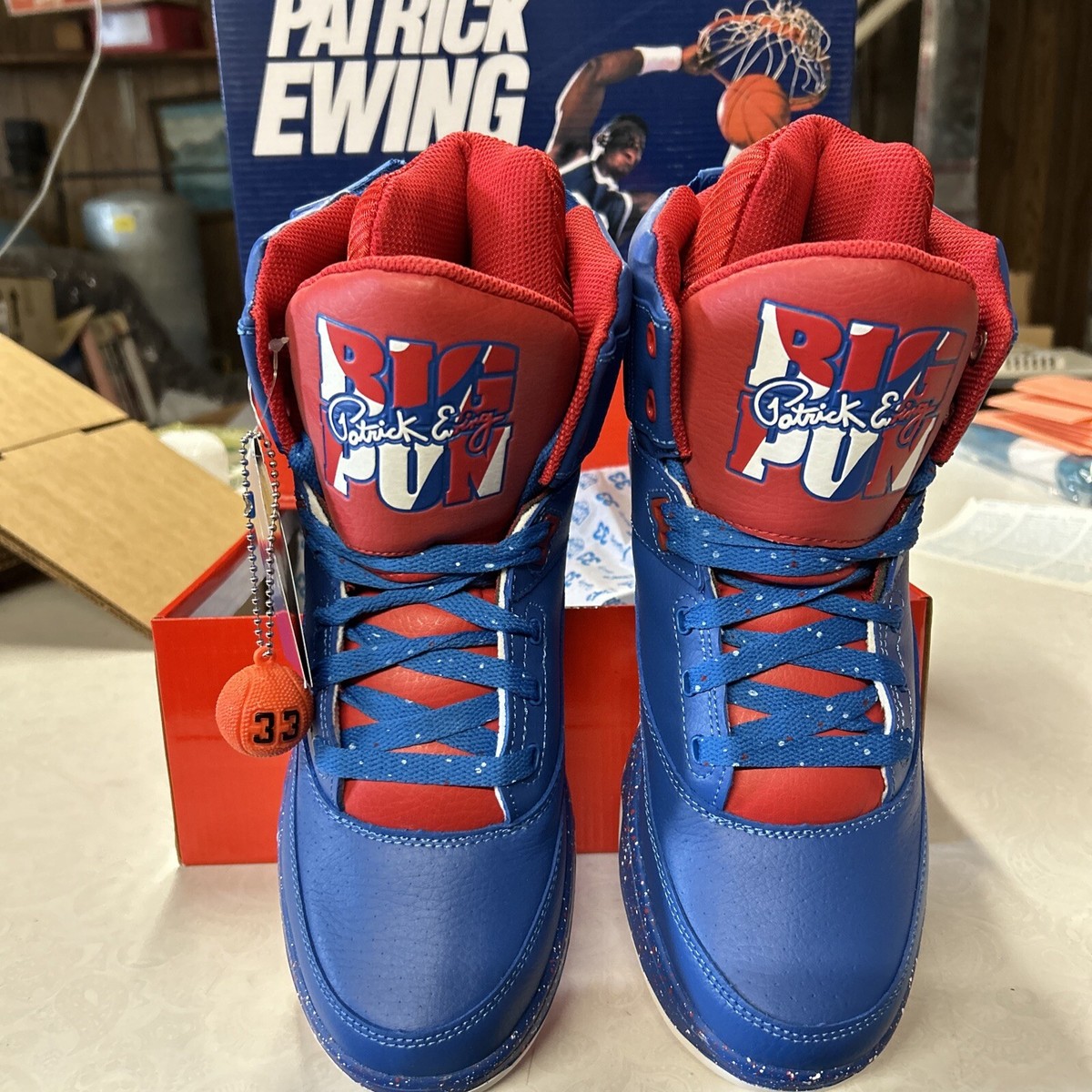 Ewing Athletics 33 Hi X Big Pun Puerto Rico Throwback sneakers | eBay