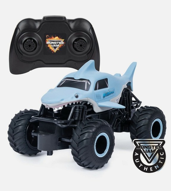 Monster Jam Megalodon Storm RC Remote Control Car Truck Shark 1 24 Scale 2.4 GHz for sale online