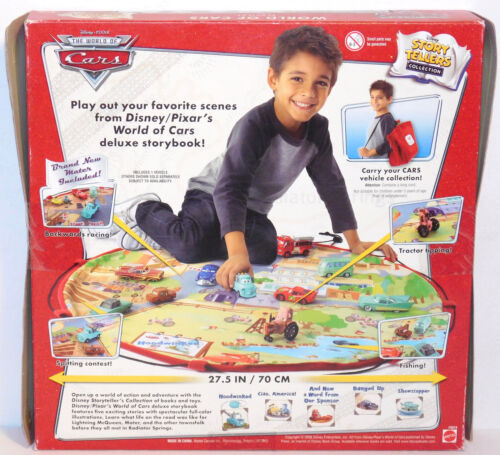 New Disney Pixar Cars World of Cars Playmat BRAND NEW MATER (Blue) Story Tellers - Picture 2 of 3