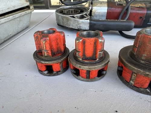 Ridgid 600 Power Drive Rohreinfädler mit Tragarm, 4 Matrizen und Koffer - Bild 6 von 11