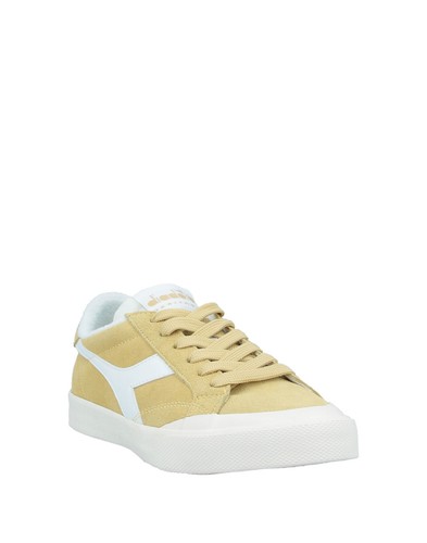 PVP €140 DIADORA Zapatillas de Cuero US6 UK4 EU36 Logo Amarillo - Imagen 2 de 5