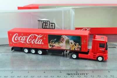 Herpa Albedo 400157 Renault Magnum COE Tractor Trailer COCA COLA 1:87 HO