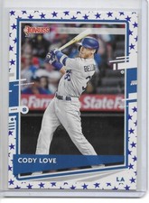 2020 Donruss Independence Day Cody Bellinger Name Variation #84    (793)