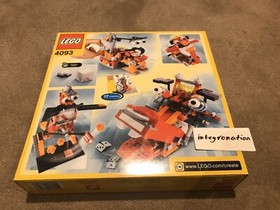 Lego 4093 NEW & SEALED set "Wild Windup" Inventor series (motor) red mixer ideas