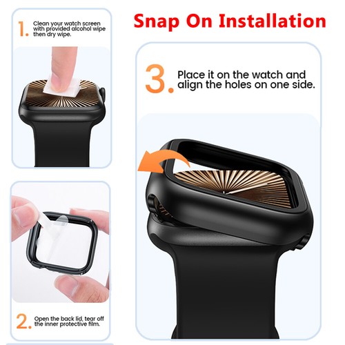 Funda Completa Impermeable Protector Pantalla 42mm 46mm para Apple Watch Series 10 - Imagen 7 de 11