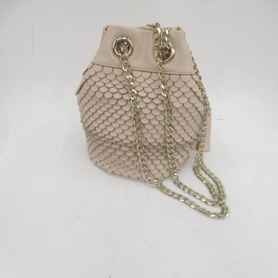 Vince Camuto Zigy Chain Crossbody Cameo Rose Leather Handbag Gold Chain   - image 4 of 4