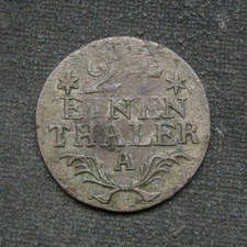 B5) Prusy (1/24) 24 JEDEN TALAR 1783 "A" Stare Niemcy ++ SREBRO ++ Prusy