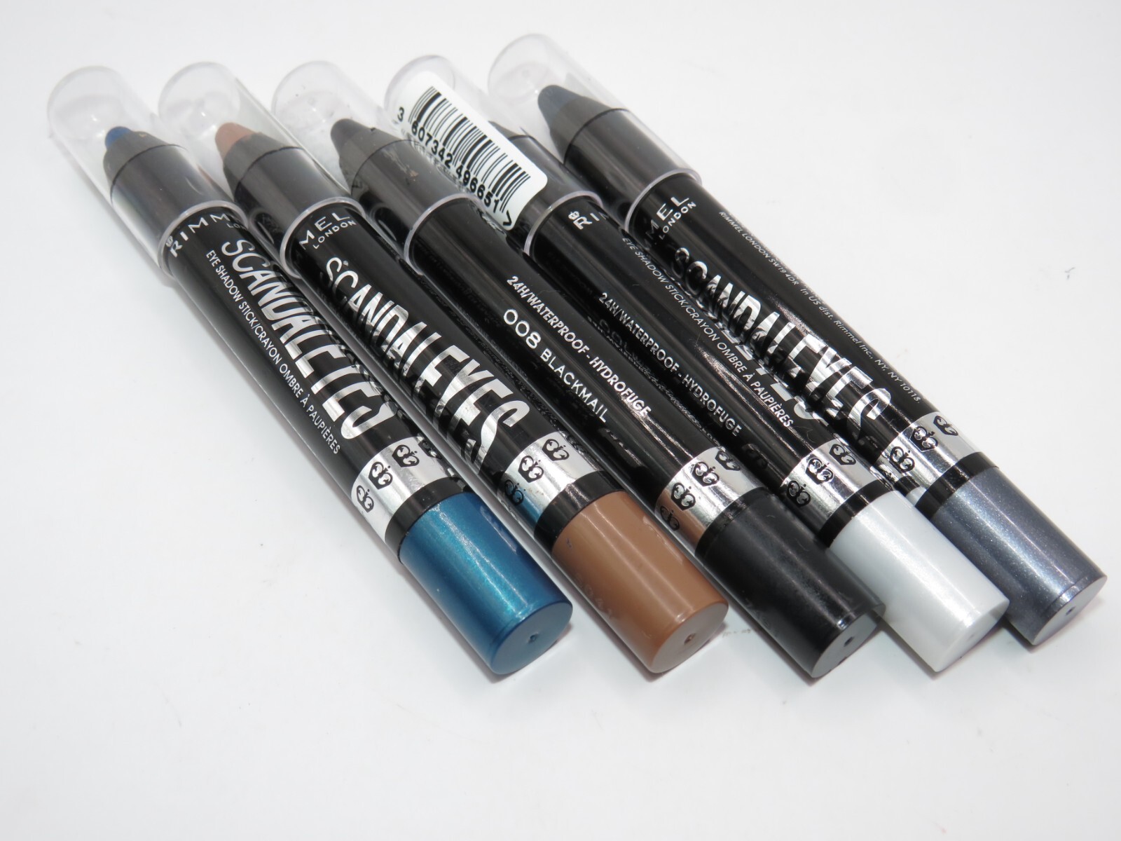 RIMMEL SCANDALEYES EYESHADOW CRAYON STICK 24HR WATERPROOF CHOOSE
