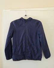 CHILDREN'S PLACE Girl's Navy Windbreaker Jacket - Size Large 10-12