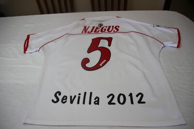T-Shirt Vintage Officiel Sevilla FC Joma T/ L Publi OID Sevilla 2012 Nº T-Shirt Vintage Officiel Sevilla FC Joma T/ L Publi OID Sevilla 2012 Nº