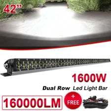6D 42'' Led Light Bar Combo For Kubota RTV-X1100C X1120/D X1140 X900 XG850 400Ci