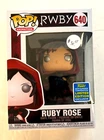 Pop! Animation 640 RWBY Ruby Rose w/ Hood Vinyl Figure 2019 Summer Con
