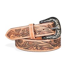 Resistance Argentinian Leather Belt   Western, Tooled, Cowboy, Free Shipping