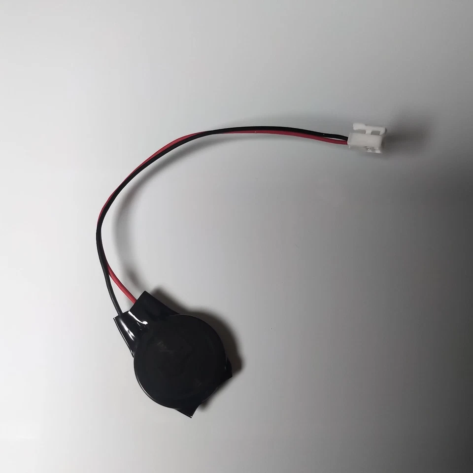 3 V Lithium Knopfzelle CR2032 W 2 Pin mit Kabel und Stecker CMOS Batterie Bios - Bild 3 von 4