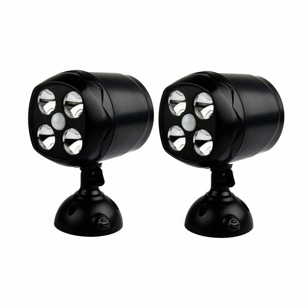 USB Rechargeable Motion Sensor Lights Outdoor Battery Operated