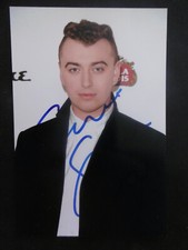 Sam Smith autograph signed 10x15 cm picture