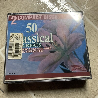 50 Classical Greats - Audio CD By Antonin Dvorak - VERY GOOD Sealed