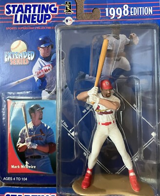 5) 1998 STARTING LINEUP FRANK THOMAS,MARK MCGUIRE,JOSE CANSECO, +