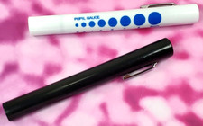 Nurses Mini Flashlight Pen Lights 16 Pack 8 Black  White Pen Light 4.5 inch
