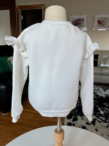 Cuteness Overload Star Wars Girls Long Sleeve Sweater Pullover Size 5T Cream - Picture 2 of 10