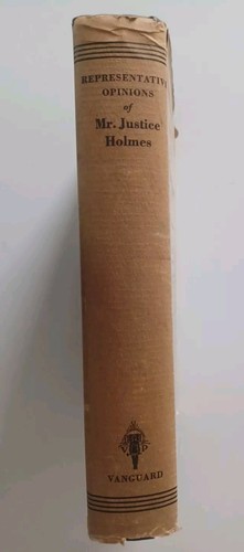 Representative Opinions Of Justice Holmes by Alfred Lief 1931 HCDJ 1st Ed - Bild 13 von 14