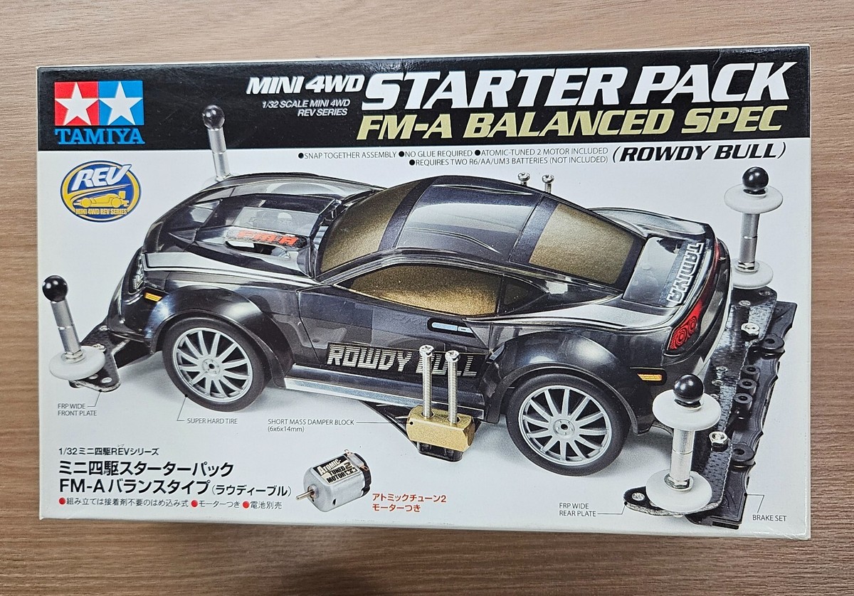 Tamiya 18710 Mini 4wd Jr Starter Pack Fm-a Balanced Spec