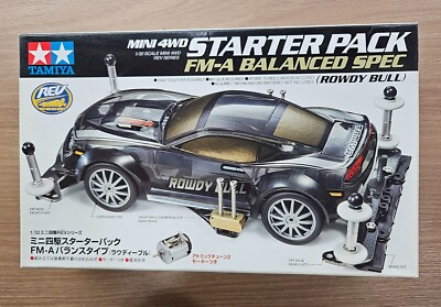 タミヤミニ四駆 スタートパック ROWDY BULL 完成品パーツいろいろセット Amazon.com: Tamiya 18710 JR Starter Pack FM-A Balanced Rowdy