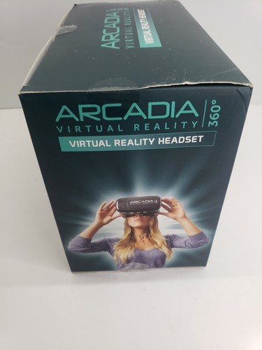 Virtual Reality Headset ARCADIA 360 Smartphone VR Android Apple I Black *NEW* - Picture 2 of 5