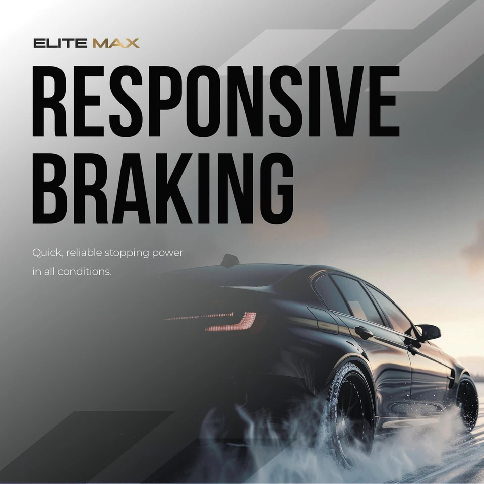 Front Elite-Max Carbon Ceramic Pad for 2019-2021 2022 2023 Ford Ranger Bronco - Image 3 of 4