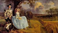 Thomas Gainsborough Mr and Mrs Andrews A4 Photo Print