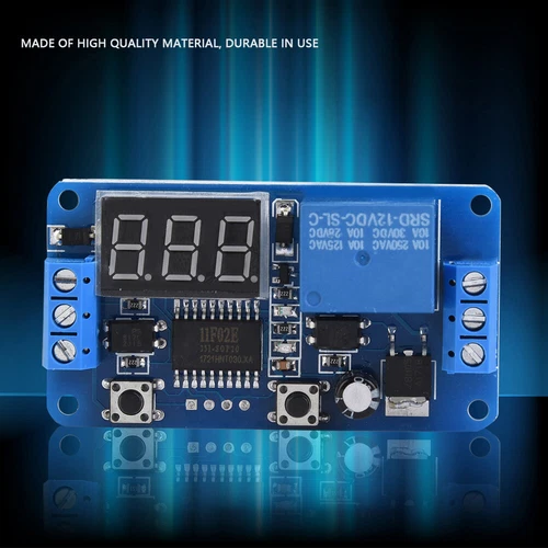 DC12V LED Display Digital Delay Relay Timer Control Switch Module PLC Automation